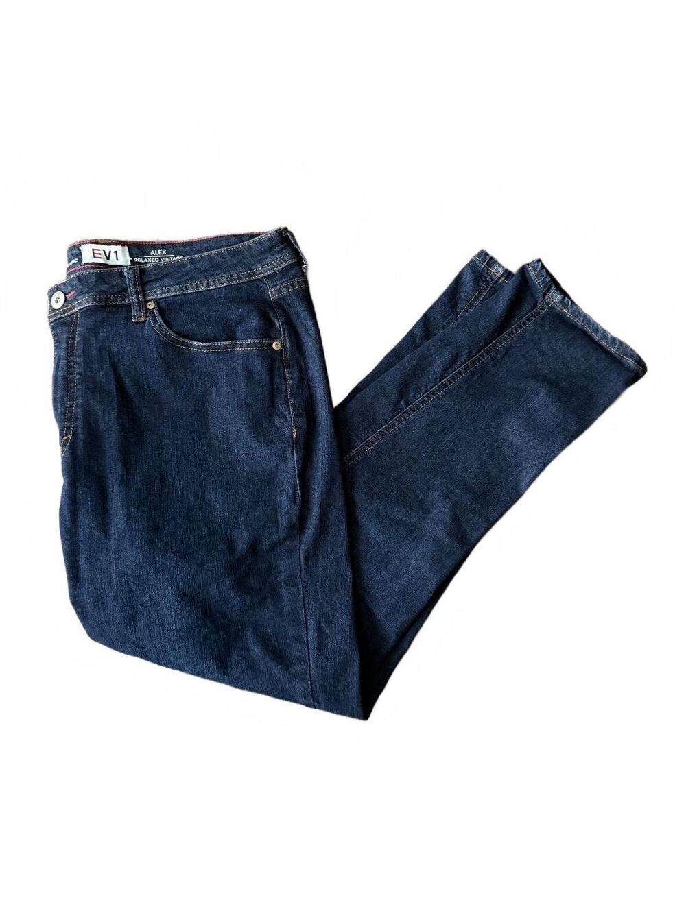 Ev1 Alex Relaxed Vintage Women's Denim Jeans Size 16 Streetwear Chic Urban City